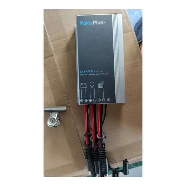 POLARPLUS solcelleregulator 12V/24V 15A MPPT- alle batterityper - Bluetooth 