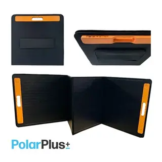 POLARPLUS&#160;Sammenleggbart Solcellepanel 200w - med USB -&#160;2190x585mm