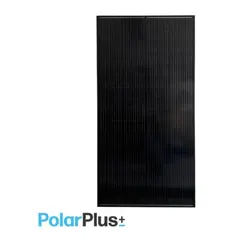 POLARPLUS Solcellepanel 240W 76x152cm med sort ramme