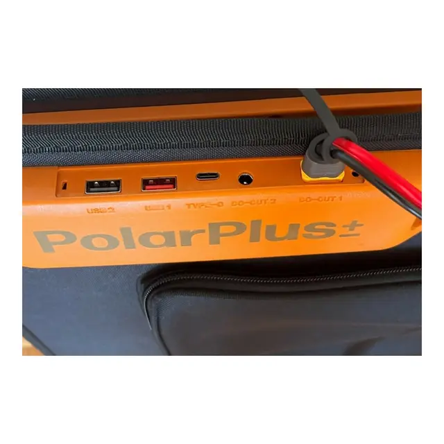 POLARPLUS Sammenleggbart Solcellepanel 200w - med USB - 2190x585mm 