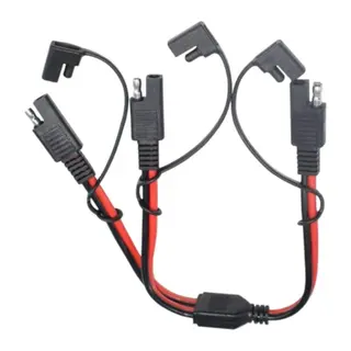 POLARPLUS Y- forgreiningskabel for QCS 30cm - 2x 4mm² - Sort/rød