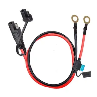 POLARPLUS Overgangskabel OCS til batteri 1m - 8,3mm kabelsko  - 4,0mm²  m/sikring