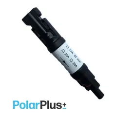 POLARPLUS MC4 Diode plugg Plug &amp; Play 20A - 6mm2 -&#160;Han/Hun