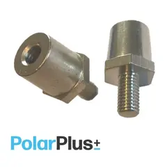 POLARPLUS Polsett (pluss og minus) M6 Passer flere merker med M6 gjenger