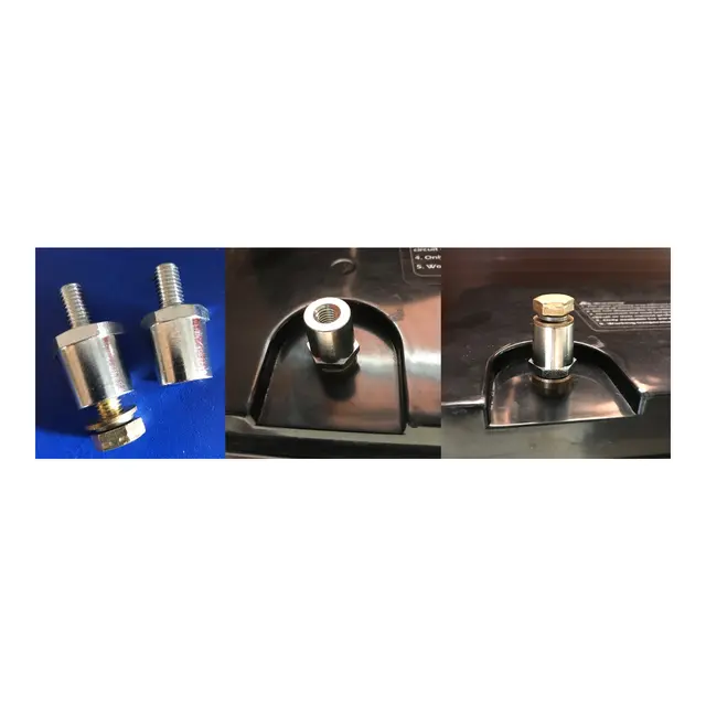 POLARPLUS Polsett (pluss og minus) M6 Passer flere merker med M6 gjenger 