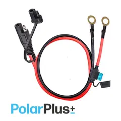POLARPLUS kabel for tilkobling batteri med 20A sikring (1m)