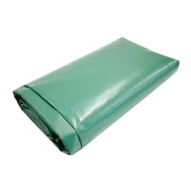 O.B.WIIK Presenning PVC W-52 7x12m -650g/m² - Grønn 