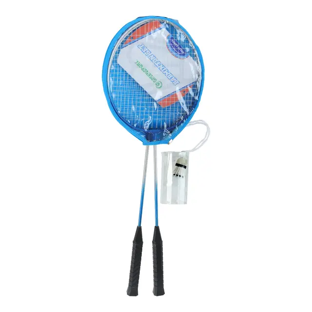 Badmintonsett 2 fjærballer 