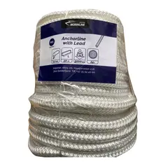 Flettet Ankerline - Ø14 mm, 50m blykjerne, for manuell ankring 14 mm