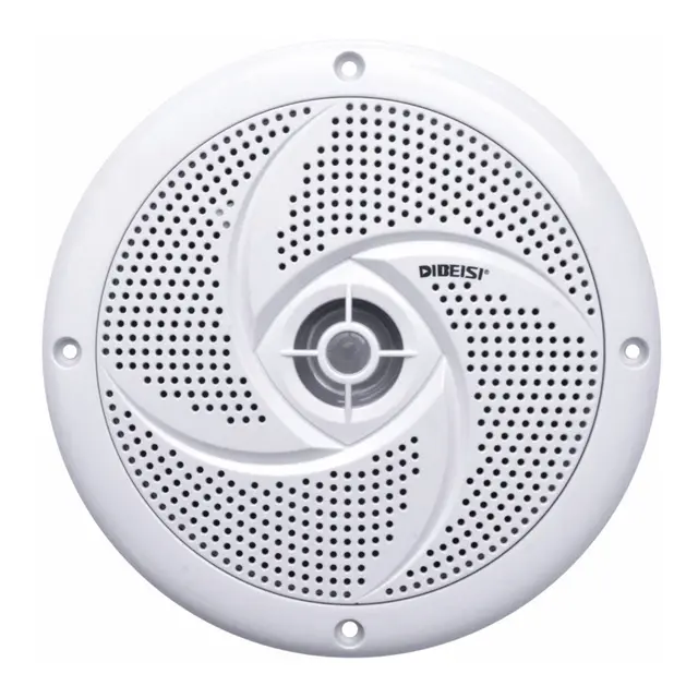 Super-Slim marinehøyttaler 6,5" Hvit - 60W - 23,5mm innfeling 