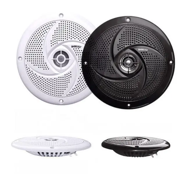 Super-Slim marinehøyttaler 6,5" Hvit - 60W - 23,5mm innfeling 