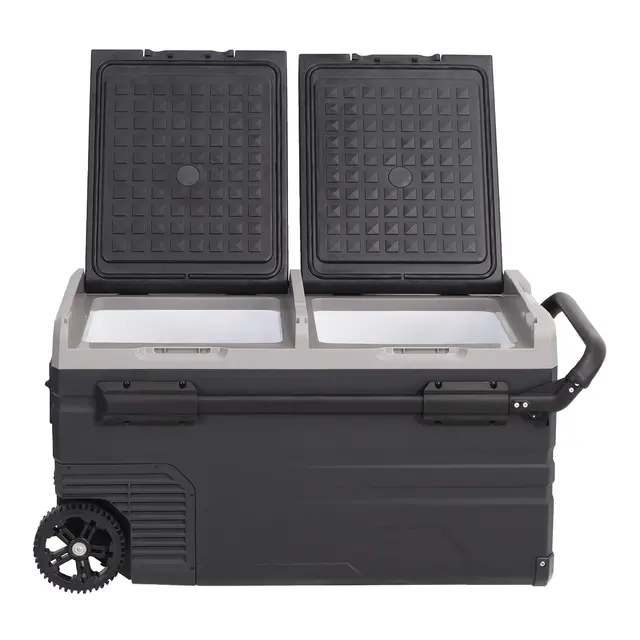 ALPICOOL Kjøleboks TWW95 90L - 2 soner - m/hjul 