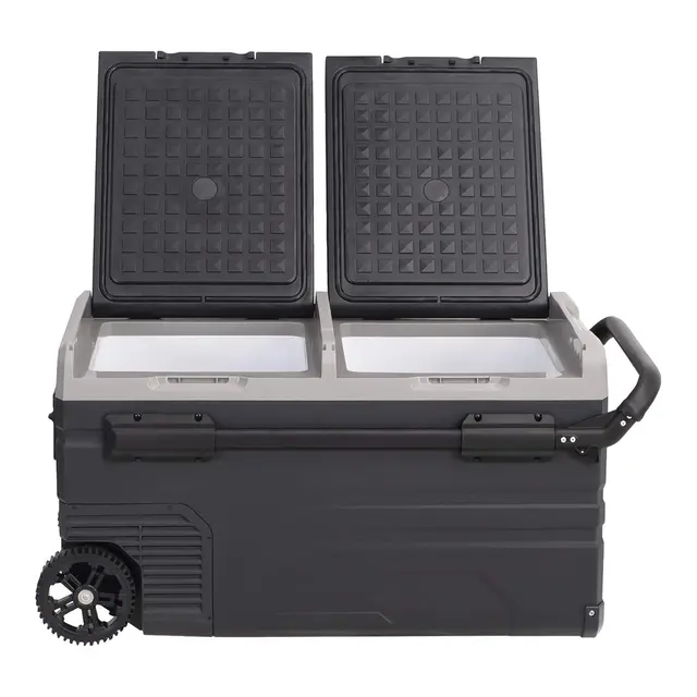 ALPICOOL Kjøleboks TWW75 72L - 2 soner - m/hjul 