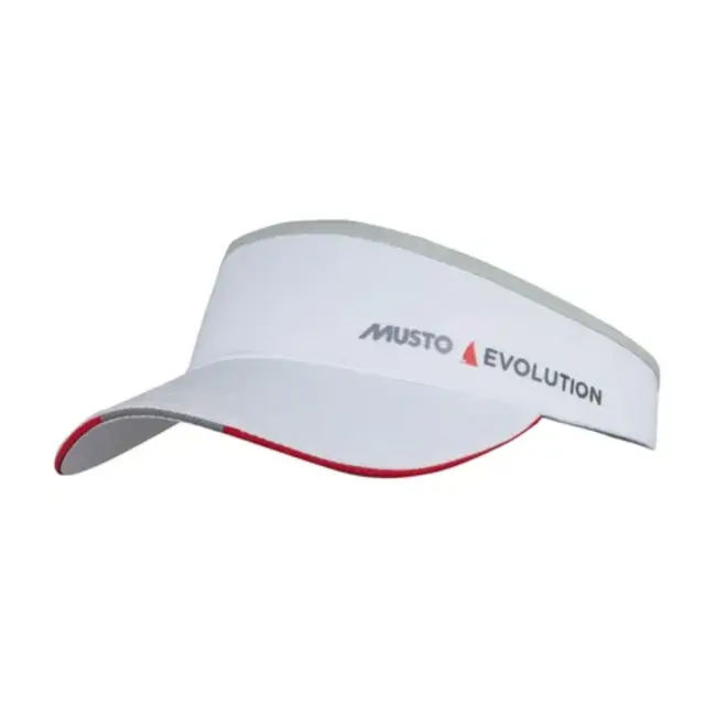 MUSTO EVO Race Visor - White - One Size 