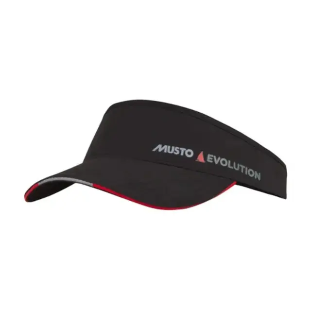 MUSTO EVO Race Visor Black - One Size 