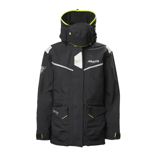 MUSTO MPX GTX PRO Offshore 1.0 Jakke W Sort - Str. S (10) Dame - Gore Tex 