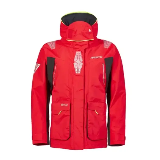 MUSTO Seiljakke BR2 Offshore 2.0 - Dame True Red- Str. XL (16) 