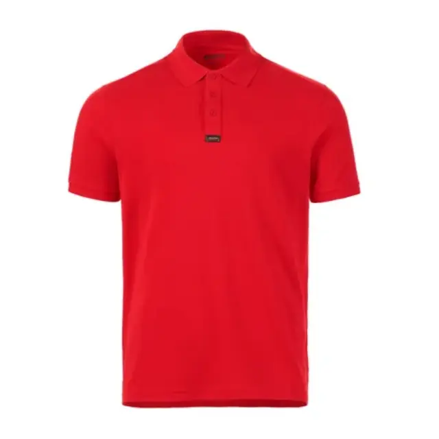 MUSTO ESSENTIAL Pique Polo True Red - Str. L 