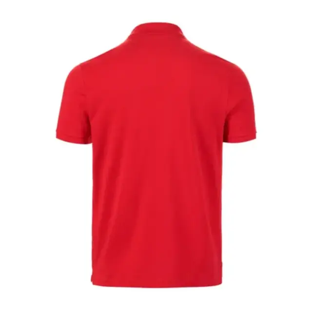 MUSTO ESSENTIAL Pique Polo True Red - Str. L 