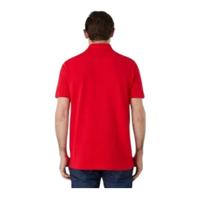 MUSTO ESSENTIAL Pique Polo True Red - Str. L 