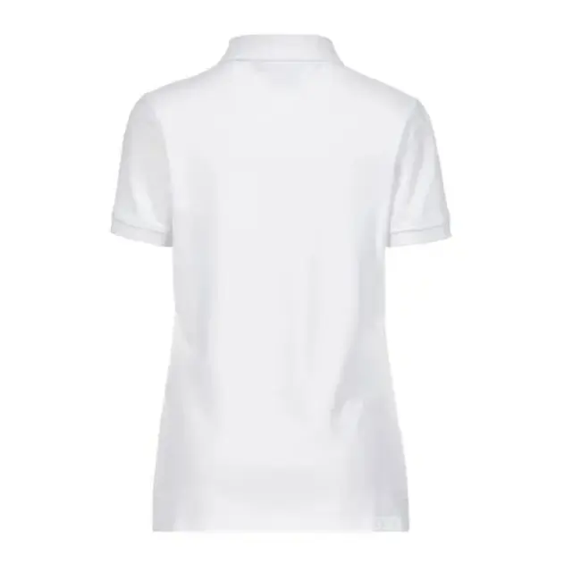 MUSTO ESSENTIAL Pique Polo - Dame Hvit - Str. S (10) 