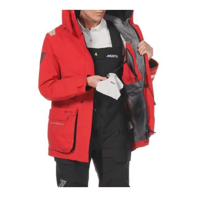 MUSTO MPX GTX PRO Offshore 2.0 Jakke W Rød - Str. L (14) 