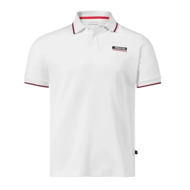 MUSTO Corsica Polo Shirt 2.0 Hvit - Str. L 