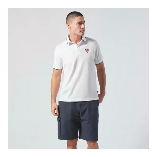 MUSTO Sardinia Polo Shirt 2.0 Hvit - Str. XXL 