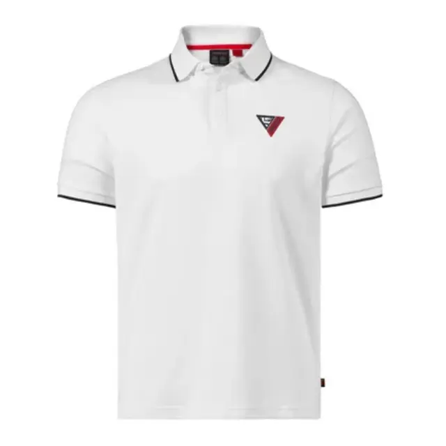 MUSTO Sardinia Polo Shirt 2.0 Hvit - Str. L 