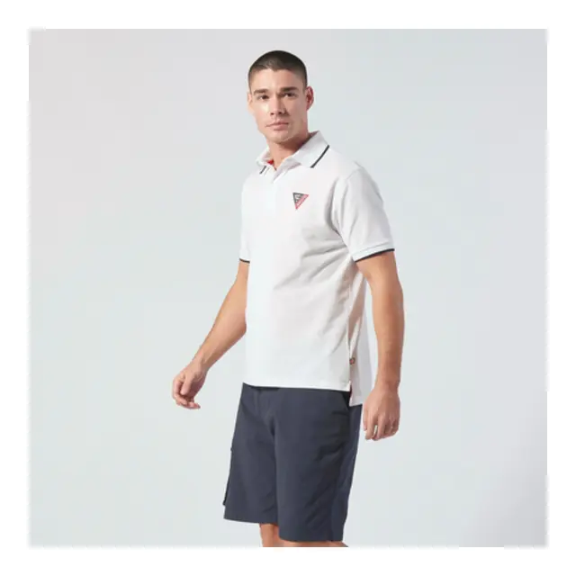MUSTO Sardinia Polo Shirt 2.0 Hvit - Str. L 