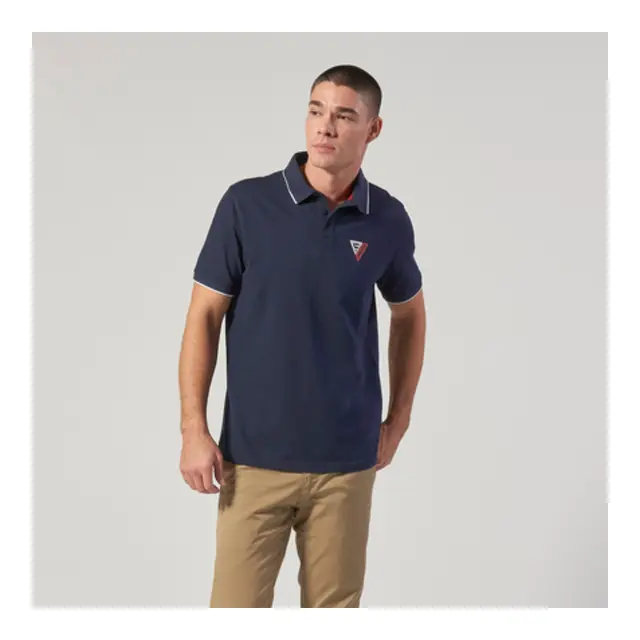 MUSTO Sardinia Polo Shirt 2.0 Navy - Str. M 