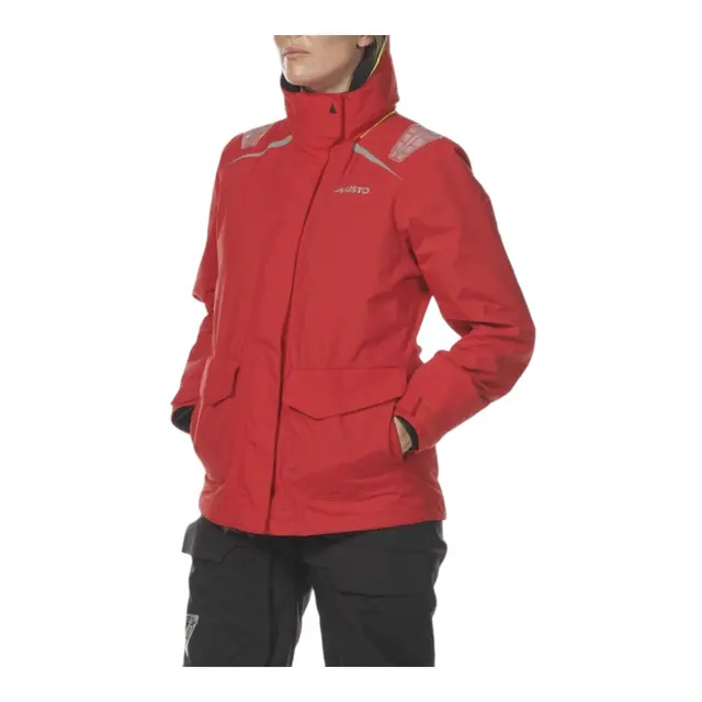 MUSTO BR1 Inshore Seiljakke - Dame True Red - Str. L (14) 