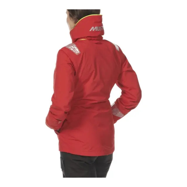 MUSTO BR1 Inshore Seiljakke - Dame True Red - Str. L (14) 