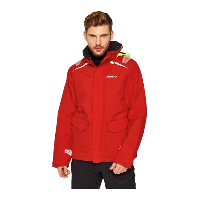 MUSTO BR1 Inshore Seiljakke True Red - Str. L 