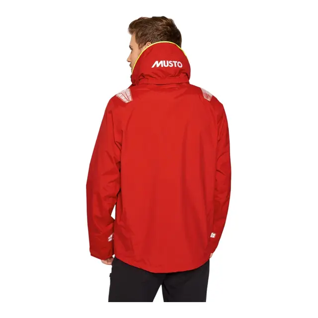 MUSTO BR1 Inshore Seiljakke True Red - Str. L 