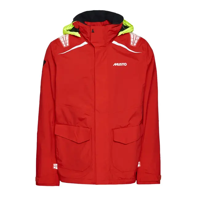 MUSTO BR1 Inshore Seiljakke True Red - Str. L 