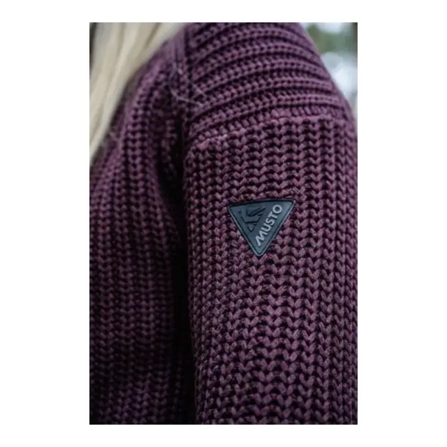 MUSTO W Marina Roll Neck Knit - 10 Fig - Str. S (10) 