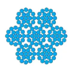 Wire, 7x19, 4 mm/250 m, spole, syrefast