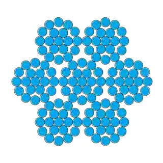 Wire, 7x19, 4 mm/250 m, spole, syrefast