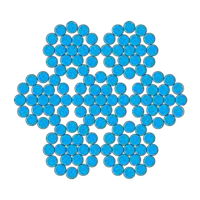 Wire, 7x19, 4 mm/250 m, spole, syrefast 