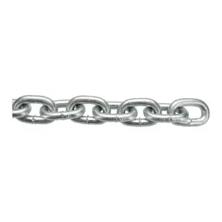 Kjetting, kortlenket, 5 mm/50 m galvanisert