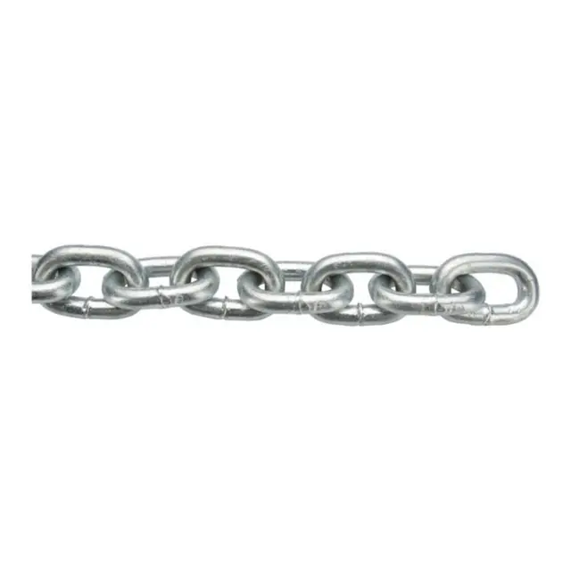 Kjetting, kortlenket, 5 mm/50 m galvanisert 