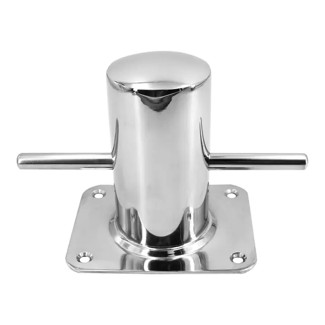 Bryggepuller, blankpolert - 90 x 80 mm AISI 316 Syrefast stål 