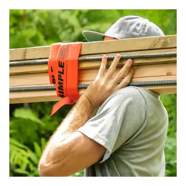 SIMPLESTRAP Heavy Duty, 6m GUL farge 