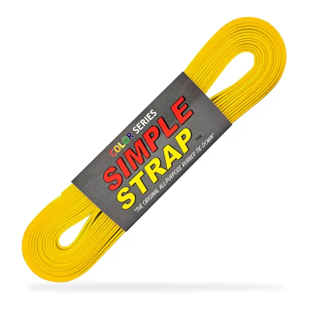 SIMPLESTRAP Regular, 6m GUL farge 