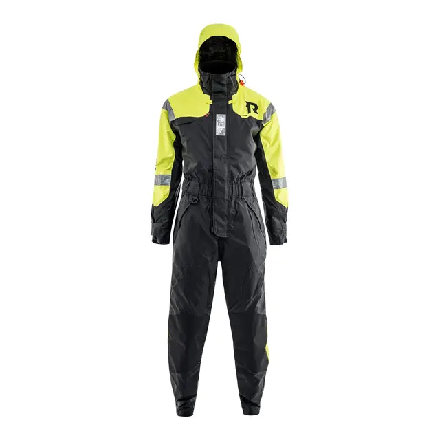 Regatta Sportline Flytedrakt - 50N Gul/Sort - 3XL 