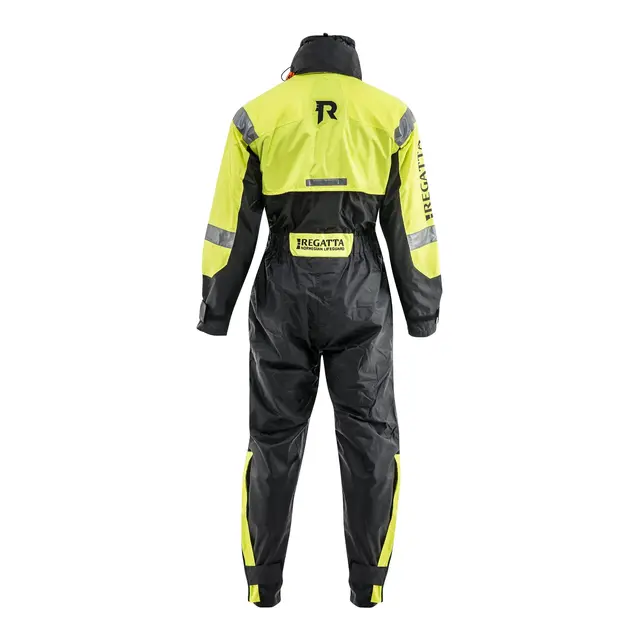 Regatta Sportline Flytedrakt - 50N Gul/Sort - 3XL 