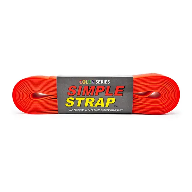 SIMPLESTRAP Regular, 6m RØD farge 