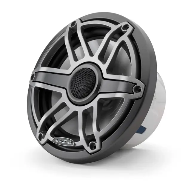 JL AUDIO M6 Marine høyttalere - 7,7" Titangrå sport front - 4 Ohm - 100W 