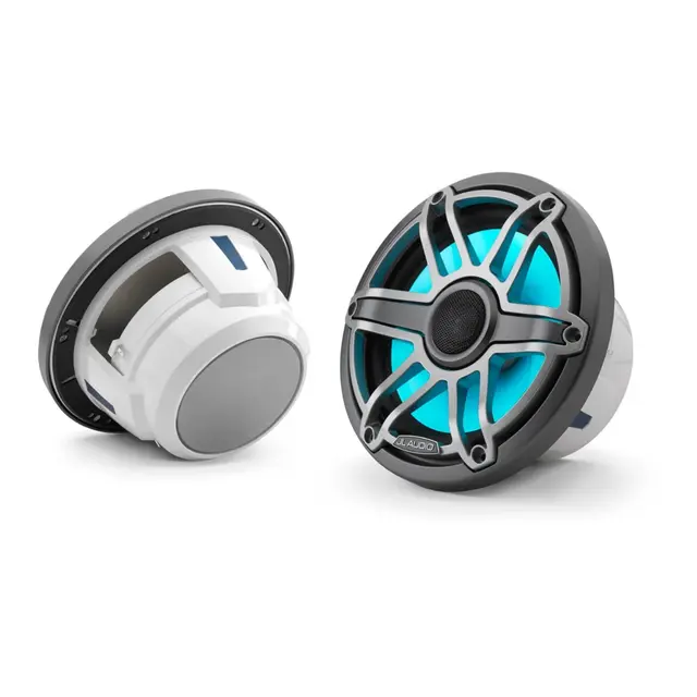 JL AUDIO M6 Marine høyttalere - 7,7" Titansport front - LED RGB - 4O - 100W 
